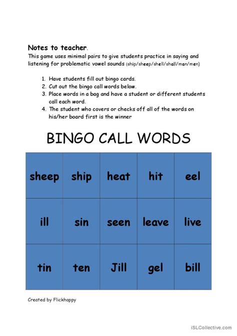 How to pronounce BINGO in English .